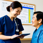 물리치료사가 꼭 알아야 할 법률 - Medical Law Compliance**

A bright, modern physical therapy clinic in Japan. A physical therapist is...